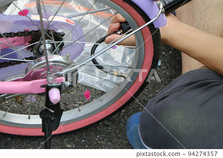 cute bicycle air pump cute bicycle air pump 94274357