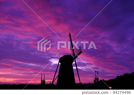 windmill in the sunset 10 windmill in the sunset 10 94274496