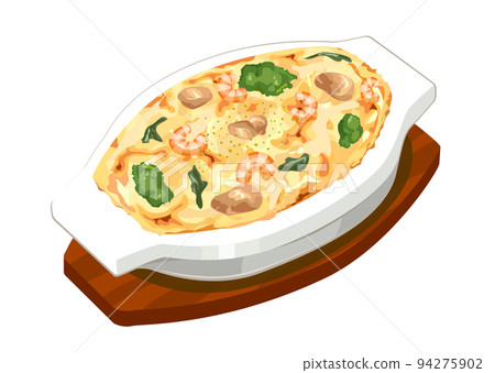 illustration of gratin illustration of gratin 94275902