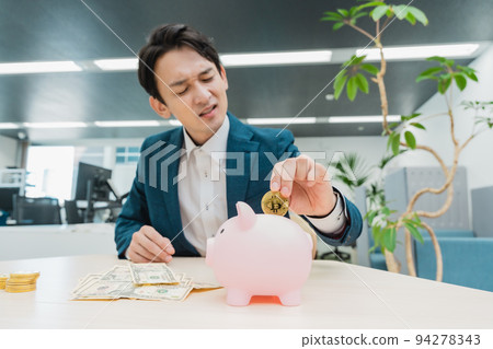 虛擬貨幣和商人 虛擬貨幣和商人 94278343