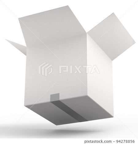 Cardboard box or carton on white background, carrying parcel and online shopping Cardboard box or carton on white background, carrying parcel and online shopping 94278856