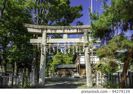 Kamisuwa Hasturu Shrine torii gate in Suwa City, Nagano Prefecture 94279139