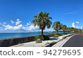 海洋，樹木和天空的美麗位置 94279695