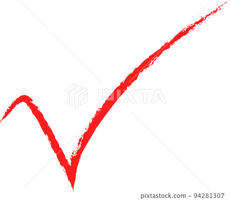 check red pencil illustration 94281307