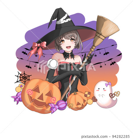 【自然髮色與背景】cos扮成魔女的紅發少女 94282285