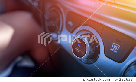 Car air conditioner. Vehicle vent interior for cold automobile cool. Auto climate condition. Ac ventilation system. Car air conditioner. Vehicle vent interior for cold automobile cool. Auto climate condition. Ac ventilation system. 94282638