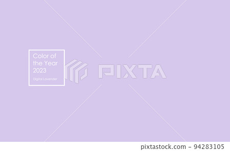 Color of the year 2023 digital lavender abstract background. 94283105