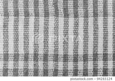 Plaid Abstract Pattern Fabric Picnic Tablecloth Vintage Gingham Background Checkered Texture Grey 94283124