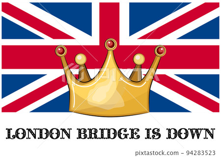 London Bridge collapsed. Queen Elizabeth II died 1926 - 2022 tragic event London Bridge collapsed. Queen Elizabeth II died 1926 - 2022 tragic event 94283523