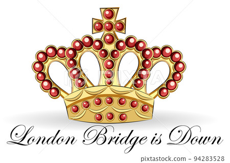London Bridge collapsed. Queen Elizabeth II died 1926 - 2022 tragic event London Bridge collapsed. Queen Elizabeth II died 1926 - 2022 tragic event 94283528