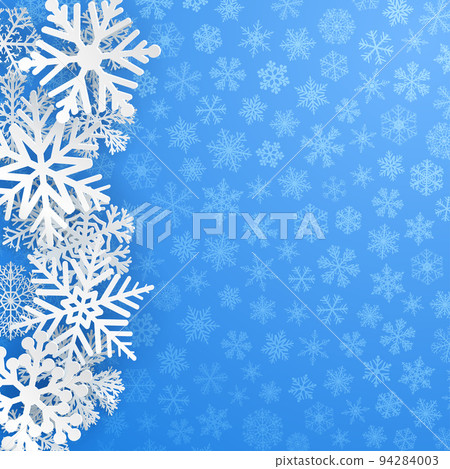 Background with snowflakes Background with snowflakes 94284003