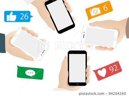 智能手機 SNS 通訊共享 智能手機依賴 94284260