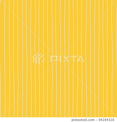 Vector seamless abstract geometric pattern. White thin uneven stripes on a yellow background. Ideal for design, wallpaper, packaging, textiles, scrapbooking. Vector seamless abstract geometric pattern. White thin uneven stripes on a yellow background. Ideal for design, wallpaper, packaging, textiles, scrapbooking. 94284328