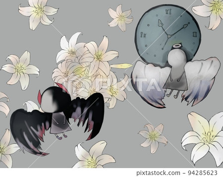 天使與惡魔在百合花中翩翩起舞 天使與惡魔在百合花中翩翩起舞 94285623