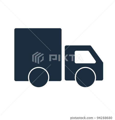 卡車圖標。後勤。向量。 94288680