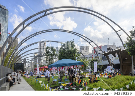 Shibuya's redeveloped Miyashita Park Lawn Square Shibuya Ward, Tokyo 94289329