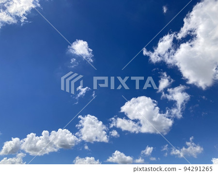 夏天的藍天白雲 夏天的藍天白雲 94291265