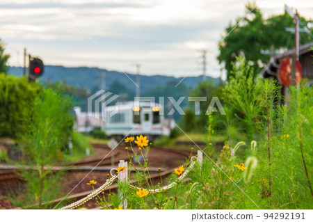 Ichinomiya, Mori-machi, Shuchi-gun, Shizuoka Prefecture Tenryu Hamanako Railway and scenery along the line 94292191