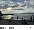 Sunset sky and sea 94292989
