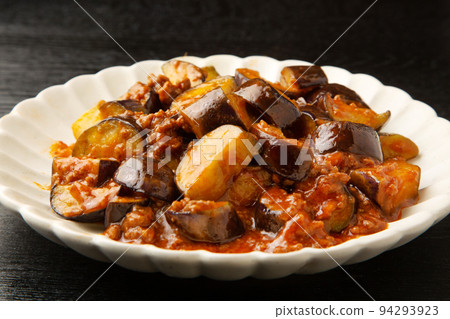 Mapo Eggplant Fried Eggplant with Spicy Miso 94293923