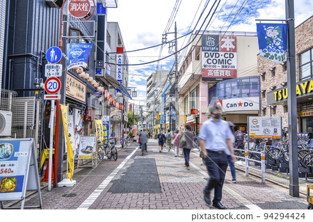 大田區、東京大森町站的都市風景 94294424