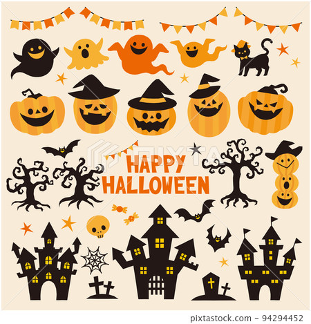 可愛的萬聖節套裝 94294452