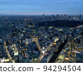 View of Tokyo at night from Shibuya Sky 94294504