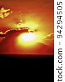 New Year's sunrise seen from Miura Beach 94294505