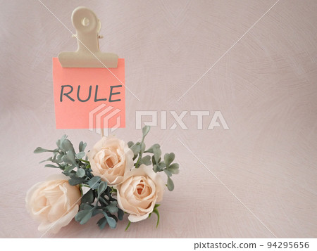 規則規則詞和花，複製空間 94295656