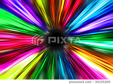 Abstract background of exploding rainbow colored rays Abstract background of exploding rainbow colored rays 94295809