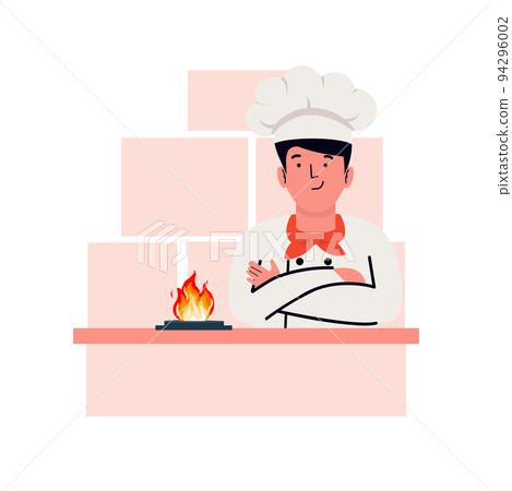 chef man on the kitchen chef man on the kitchen 94296002