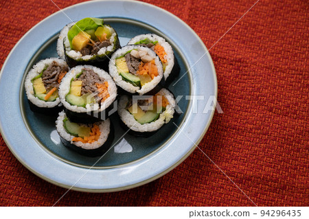 Gimbap, Korean seaweed roll 94296435