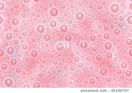Pink seamless pattern with milkshake texture top view 94298707
