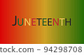banner for juneteenth 94298708