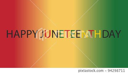 illustration for juneteenth day 94298711