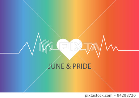 banner gradient with heart  94298720