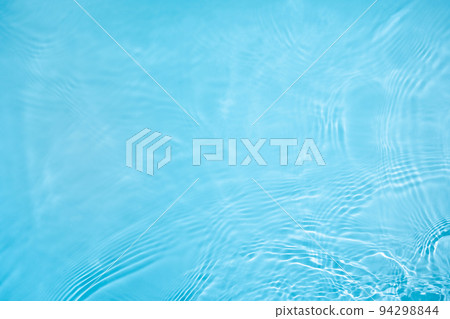 transparent blue clear calm wave water surface texture  94298844