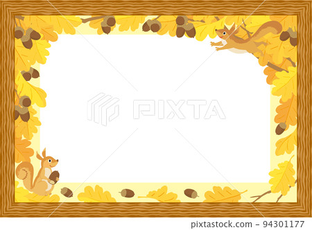 橡子和松鼠水平 94301177