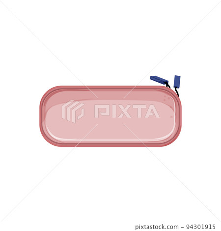 stationery pencil case cartoon vector illustration 94301915