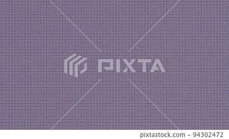 Texture of geometric shapes with the effect of fabric weaving threads, 16x9, cloth, carpet, linen, canvas material effect, 3D rendering, soft muted colos 94302472