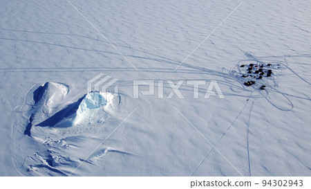 Ice Mountain and camp Ice Mountain and camp 94302943