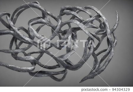 Modern abstract motion background. Fantasy shapes. 3D Modern abstract motion background. Fantasy shapes. 3D 94304329