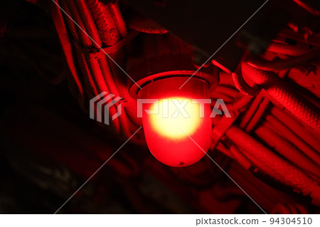 military war submarine warship ship interior red alarm light lamp military war submarine warship ship interior red alarm light lamp 94304510