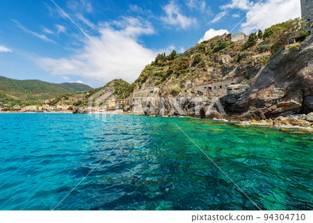 Coast and Sea of Monterosso al Mare Village - Cinque Terre Liguria Italy Coast and Sea of Monterosso al Mare Village - Cinque Terre Liguria Italy 94304710