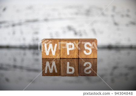 Business image (IT terminology) Block character WPS 94304848