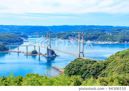 The view from Natsukaze no Mieru Oka Park, Karatsu City, Saga Prefecture The view from Natsukaze no Mieru Oka Park, Karatsu City, Saga Prefecture 94306530