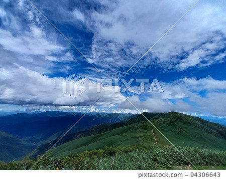 天氣晴好時從黑波山眺望絕景 94306643