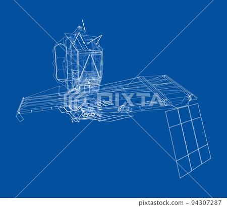 James Webb Space Telescope. Vector James Webb Space Telescope. Vector 94307287