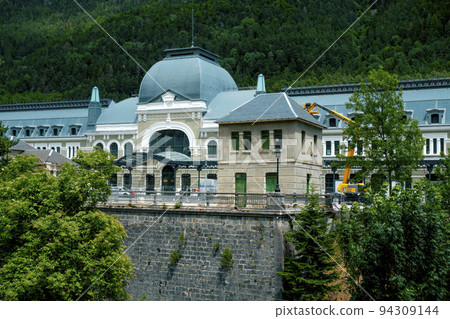 detail of Canfranc International Railway Station detail of Canfranc International Railway Station 94309144