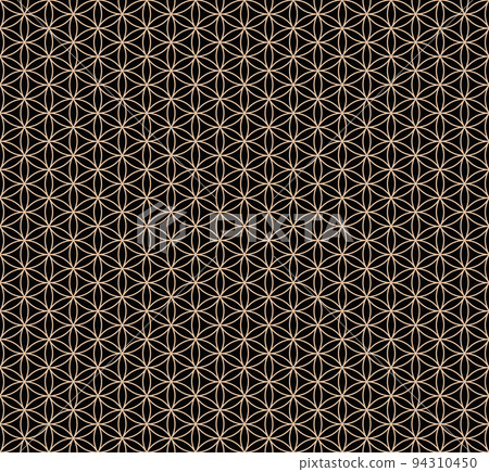 The geometric pattern with lines. Seamless vector background. Graphic modern pattern. Simple lattice graphic design. Vector illustration 94310450